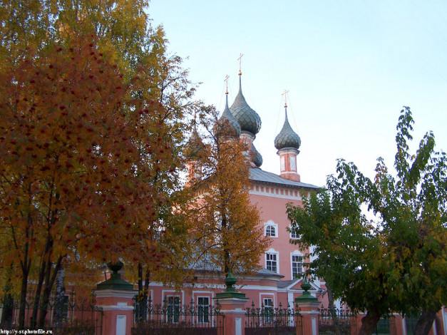 Обои картинки фото кострома, церковь, ионна, златоуста, города, православные, церкви, монастыри