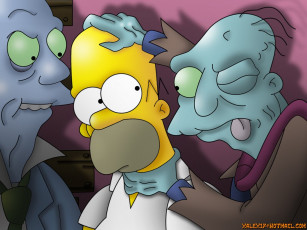 Картинка мультфильмы the simpsons