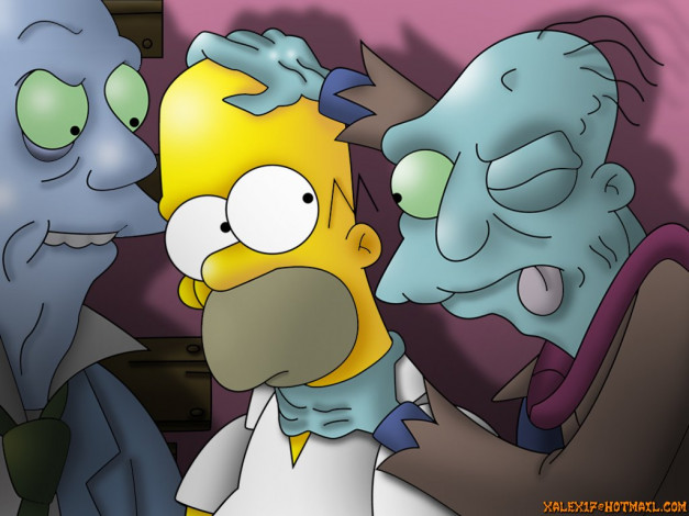 Обои картинки фото мультфильмы, the, simpsons