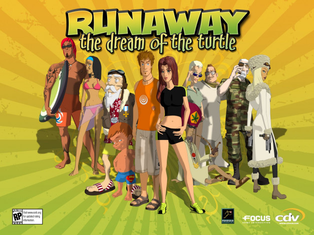 Обои картинки фото runaway, the, dream, of, turtle, видео, игры, сны, черепахи