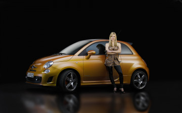 Картинка rinspeed e2 автомобили авто девушками