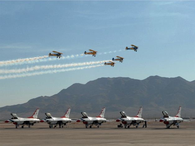 Обои картинки фото авиация, разные, вместе