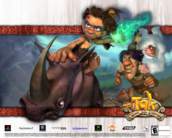 Обои картинки фото tak, the, great, juju, challenge, видео, игры