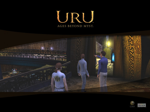 Обои картинки фото uru, ages, beyond, must, видео, игры, myst