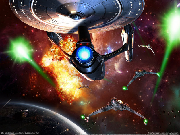 Обои картинки фото видео, игры, star, trek, online