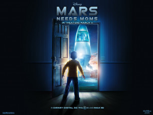 Картинка тайна красной планеты мультфильмы mars needs moms