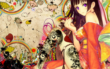 обоя аниме, canvas