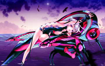 Картинка аниме weapon blood technology