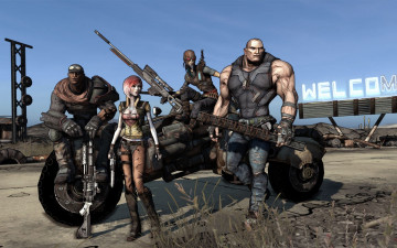 обоя borderlands, видео, игры
