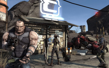 обоя borderlands, видео, игры