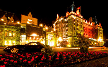 Картинка города огни ночного