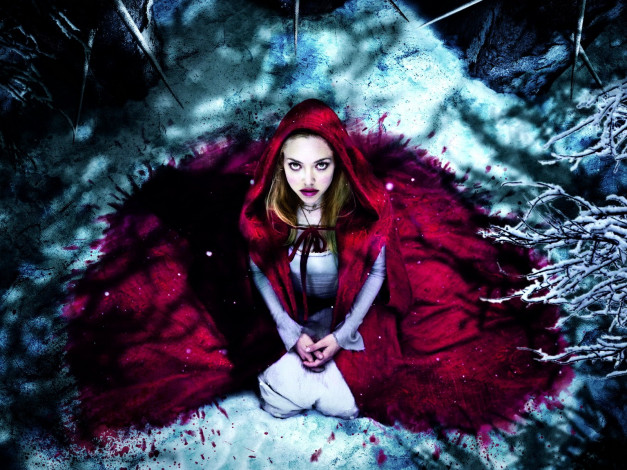 Обои картинки фото red, riding, hood, кино, фильмы
