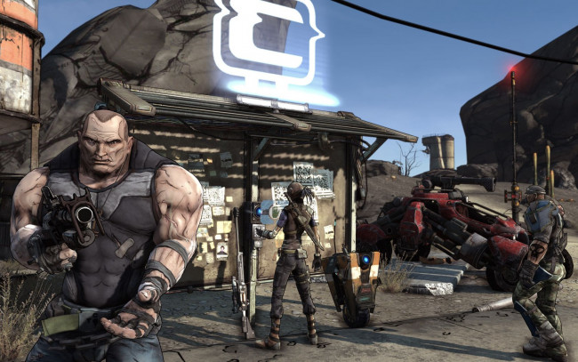 Обои картинки фото borderlands, видео, игры