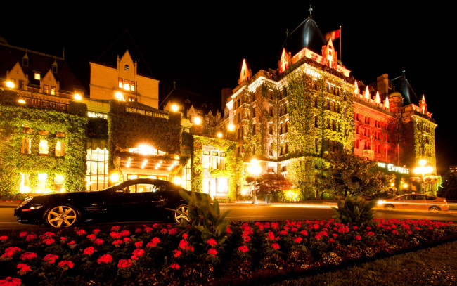 Обои картинки фото города, огни, ночного