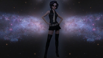 Картинка 3д графика people люди девушка