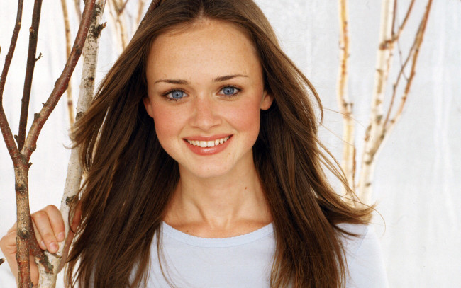 Обои картинки фото Alexis Bledel, девушки, , , веснушки
