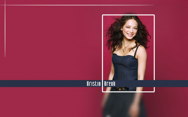 Обои картинки фото Kristin Kreuk, девушки, , , улыбка