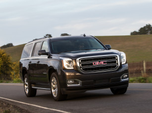 Картинка автомобили gm-gmc 2014 xl yukon темный gmc