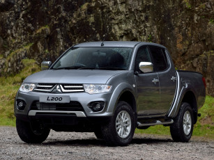 обоя автомобили, mitsubishi, l200, 2014, trojan