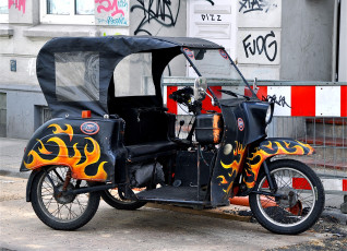 Картинка мотоциклы трёхколёсные+мотоциклы simson