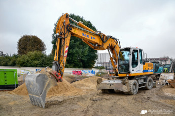 Картинка liebherr+a+904+litronic техника экскаваторы колесный экскаватор самоходный