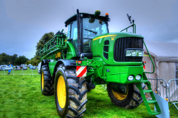 Картинка john+deere+5430i техника тракторы трактор колесный универсальный