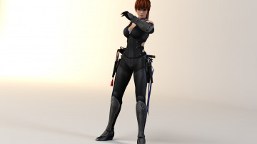 Картинка 3д+графика anime+ аниме взгляд девушка