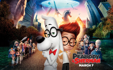 обоя mr,  peabody & sherman, мультфильмы, приключения, мистера, пибоди, и, шермана