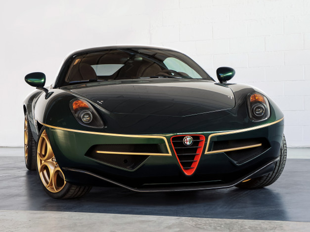 Обои картинки фото alfa romeo disco volante, автомобили, alfa romeo, disco
