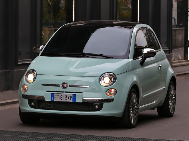 Обои картинки фото автомобили, fiat, 2014, cult, 500