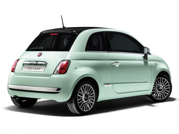 Обои картинки фото автомобили, fiat, 500, cult, 2014