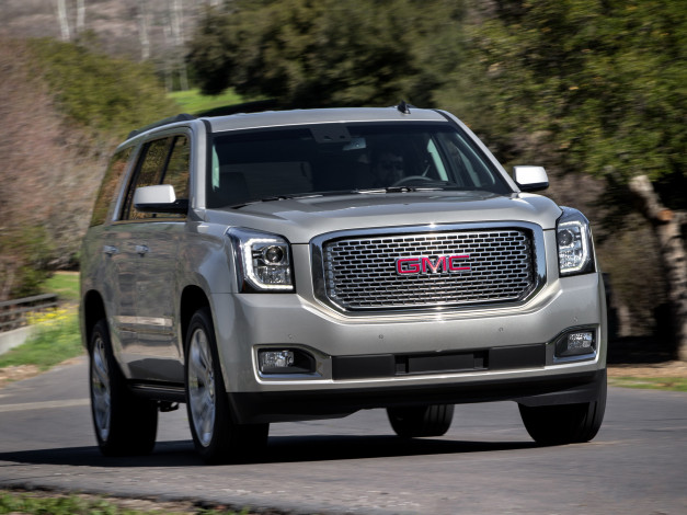Обои картинки фото автомобили, gm-gmc, yukon, gmc, 2014, denali