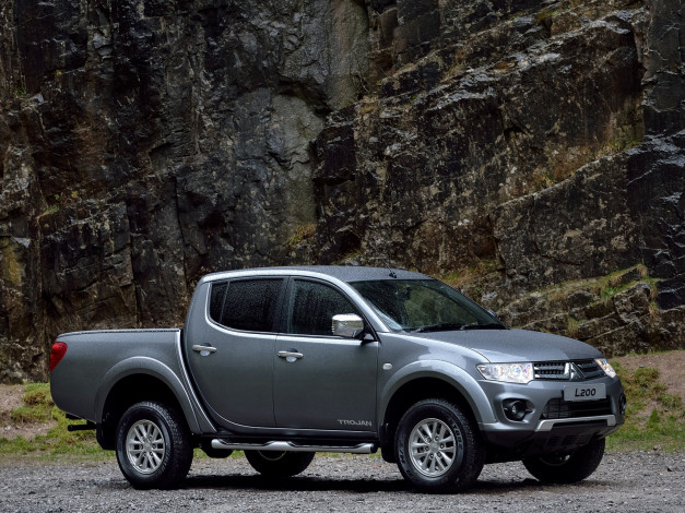 Обои картинки фото автомобили, mitsubishi, l200, trojan, 2014