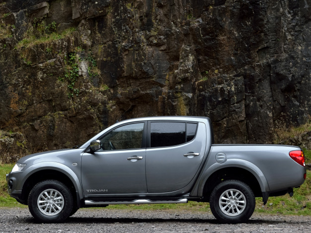 Обои картинки фото автомобили, mitsubishi, trojan, 2014, l200