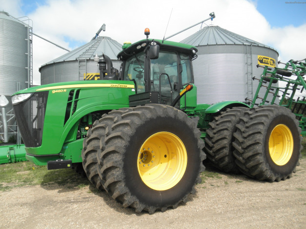 Обои картинки фото john deere 9460r, техника, тракторы, колесный, трактор