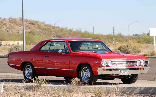 Обои картинки фото автомобили, chevrolet, red, caprise