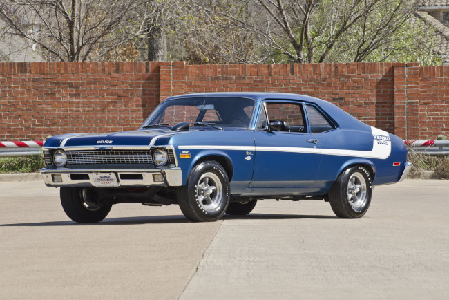 Обои картинки фото автомобили, chevrolet, nova, yenko