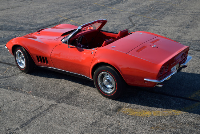 Обои картинки фото автомобили, corvette