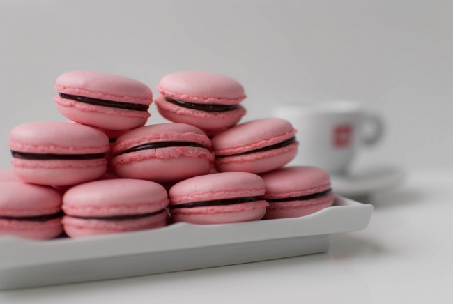 Обои картинки фото еда, - макаруны, макаруны
