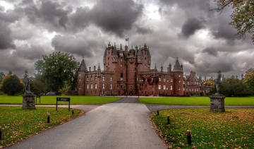 Картинка glamis+castle+шотландия города замки+англии glamis замок шотландия scotland castle