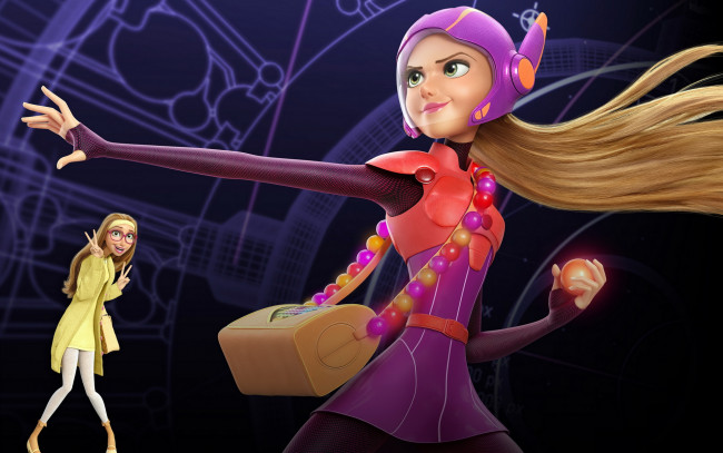 Обои картинки фото мультфильмы, big hero 6, персонаж
