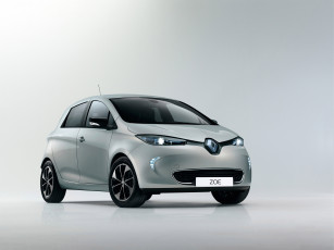обоя автомобили, renault, 2016г, swiss, edition, zoe, ze