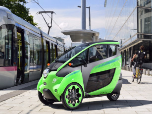 обоя автомобили, toyota, i-road, jp-spec, 2014г