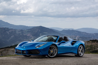 Картинка автомобили ferrari 488 2015г spider