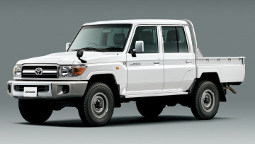 Картинка автомобили toyota land cruiser pickup 30th anniversary jp-spec grj79k 2014г