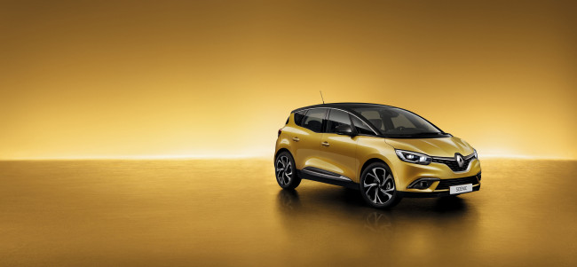 Обои картинки фото автомобили, renault, 2016г, scenic