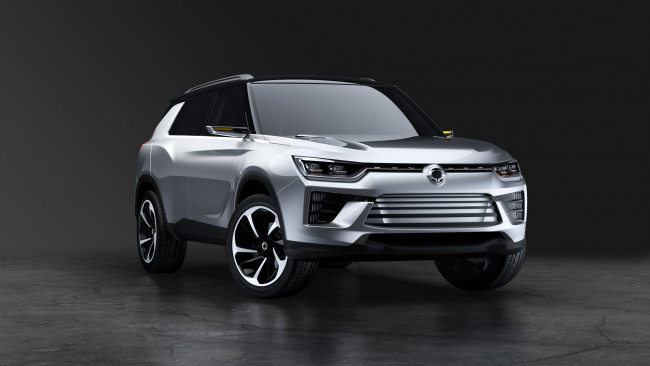 Обои картинки фото автомобили, ssang yong, 2016г, concept, siv-2, ssangyong