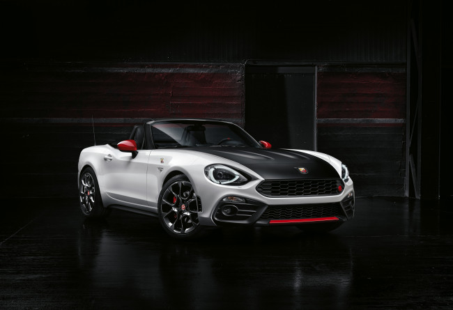 Обои картинки фото автомобили, fiat, 2016г, spider, 328, abarth, 124