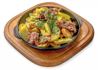 Картинка еда вторые+блюда картошка