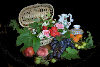 Картинка еда натюрморт изобилие
